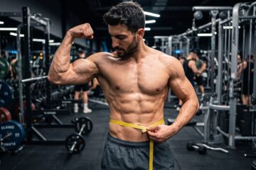 biceps-kasini-sikarken-belini-olcen-sporcu