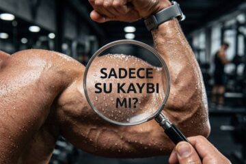 Sporcunun ter damlasına tutulan büyüteç